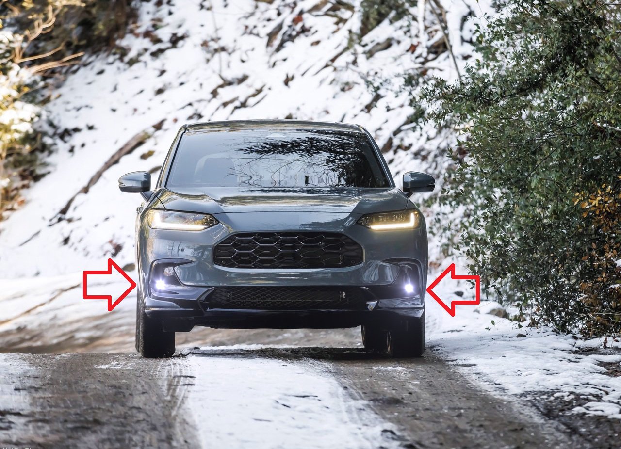 BlingLights LED Halo Fog Lights for 2023 2024 2025 2026 2027 Honda HR-V