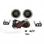 BlingLights Brand Halo LED Fog Lights for 2011-2016 Jeep Compass