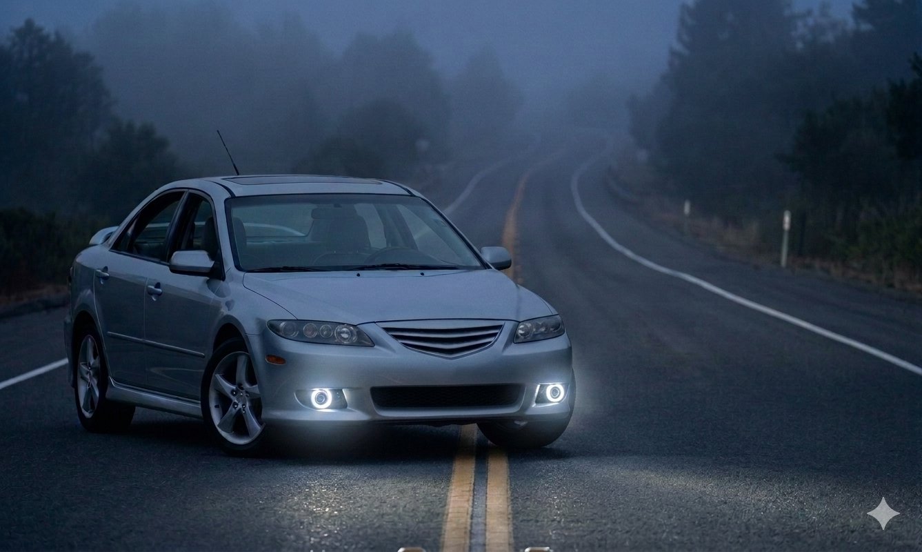 BlingLights Brand LED Fog Lights for 2003-2008 Mazda6 Mazda 6