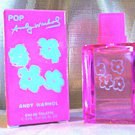 "POP" BY Andy Warhol MINIATURE 0.17 (5 ml.) Eau De Toilette Splash~ New in Box