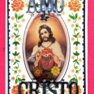 #WALLPLAQUE-08: Hand decorated Amo Christo (Love Christ)  Wall Plaque
