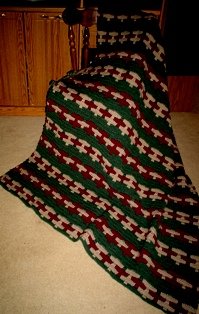 LOG CABIN LEGACY AFGHAN