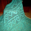 PEEK A BOO HEARTS AFGHAN