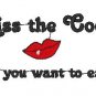 APRON....Personalized.....Embroidered.......Kiss the Cook