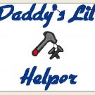 APRON....Personalized.....Embroidered.......Daddy's  lil  helper