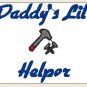 APRON....Personalized.....Embroidered.......Daddy's  lil  helper