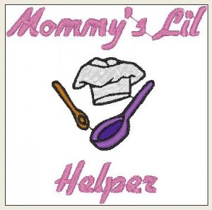 APRON....Personalized.....Embroidered.......Mommy's helper
