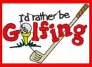 APRON....Personalized.....Embroidered......Id rather be golfing