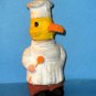 Antique German Easter Duck Chef Candy Container Mache Small Adorable