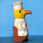 Antique German Easter Duck Chef Candy Container Mache Small Adorable