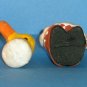 Antique German Easter Duck Chef Candy Container Mache Small Adorable