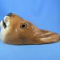 Antique German Easter Rabbit Hare Mask Paper Cardboard Rarity Halloween Carnival Display