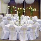 White Polyester Chair Covers