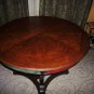 Original Mexican bistro solid oak painting art dinning table california pick up only