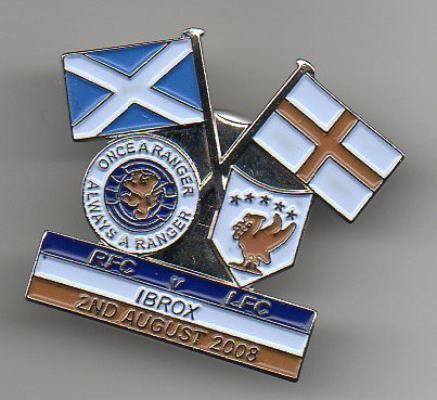 Friendly Match v Liverpool August 2008 Pin Badge