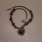 Lampwork bead & Czech glass Necklace