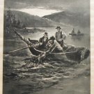 1888 Photogravure on Satin Picturesque California Muir Virgil Williams