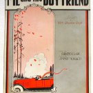 Me and the Boy Friend Vintage Sheet Music Operatic Edition 1924
