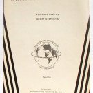 Winchester Cathedral Geoff Stephens Vintage Sheet Music 1966