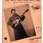 The Love Bug Will Bite You Vintage Sheet Music 1937 Pinky Tomlin