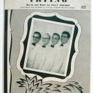 Trying Vintage Sheet Music The Hill Toppers 1952