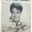 You Need Hands Vintage Sheet Music Eydie Gorme 1957