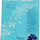 Star Dust Vintage Sheet Music English French Hoagy Carmichael