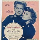 I'm Glad I Waited For You Vintage Sheet Music 1945 Tars and Spars