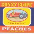 Sunny Slope Peaches Can Label Gaffney SC