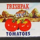Freshpak Tomatoes Can Label Grand Union Company East Patterson NJ