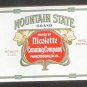 Mountain State Tomatoes Can Label Embossed Gilt Parkersburg WV