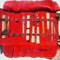 Antique Celluloid Vanity Set French Ivory Manicure Kit Deco