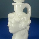 Avon Grecian Pitcher Skin So Soft White Glass Bottle