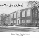 Chester County PA Historical Society CCHS 2005 Invitation Card Appreciation Party