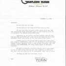 1945 Sales Letter Louse Chase Graylawn Farms Orleans VT R A Hardy Lice Season
