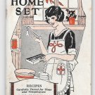 Vintage 1928 Booklet Taylor Intrument Co Home Set Thermometers Recipe Cookbook