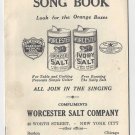 Worcester Salt Song Book dvertising Pamphlet All Join In The Singing