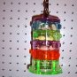 STACKING TREAT acrylic bird toys parrots cages parts
