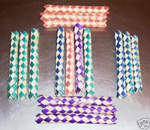 Bamboo Shredders bird toy parts parrots cages crafts