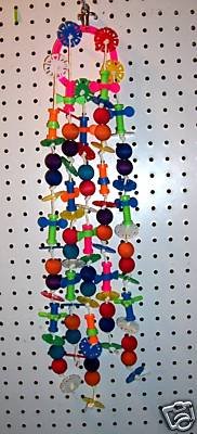 NUTS & BOLTS bird toy parrots cages perch amazons grays
