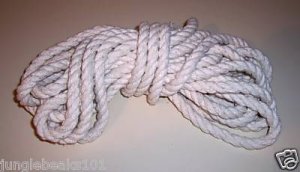25' 1/2" Supreme Cotton Rope bird toy parts parrots pets