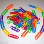 36 Large PAPER Clips toys gifts parts kids birds crafts
