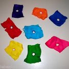 8 Rawhide Chips Med bird toy parts parrots cages perches