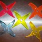 Acrylic Curved X bird toy parts parrots cages perch