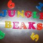 Plastic Numbers & Letters bird toy parts parrot craft