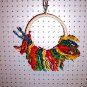 SISAL SWING bird toys for parrots cages parts perches