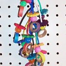 BAGEL BITE CHEW bird toy parrots cages perch cockatiel