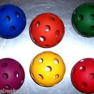2 HUGE 4" Sturdy Whiffle like balls bird toy parts parrots