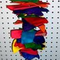 RAWHIDE MUNCHER bird toy 4 parrots cages perches macaws