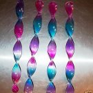 Drilled Spiral Sticks bird toy parts 4 parrots crafts